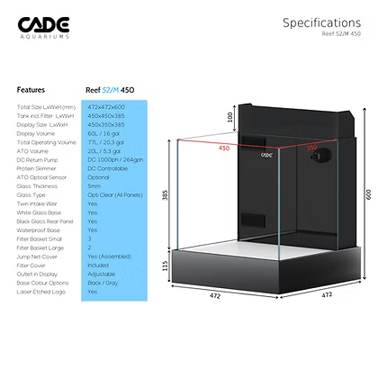 CADE Reef S2/M Mini