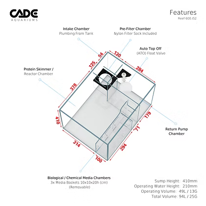 CADE Reef S2 600