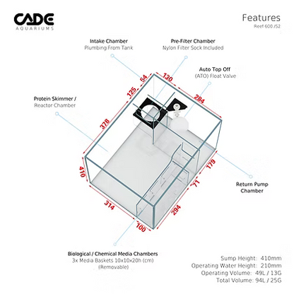 CADE Reef S2 600